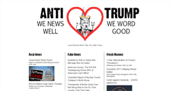 Desktop Screenshot of antitrump.com